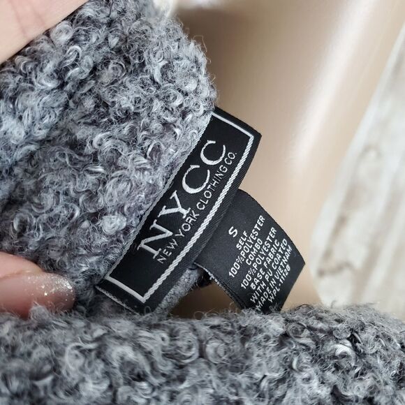 Women's winter Short coat Gray Size S - Picture 6 of 6